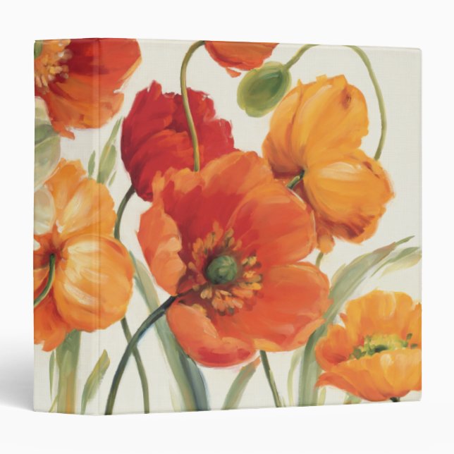 A Melody of Poppies Binder (Front/Spine)