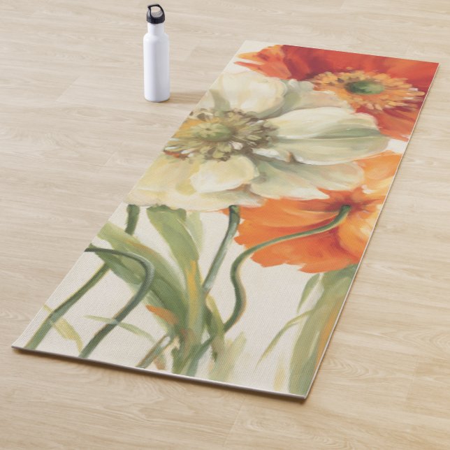 A Melody of Poppies Yoga Mat (In Situ)