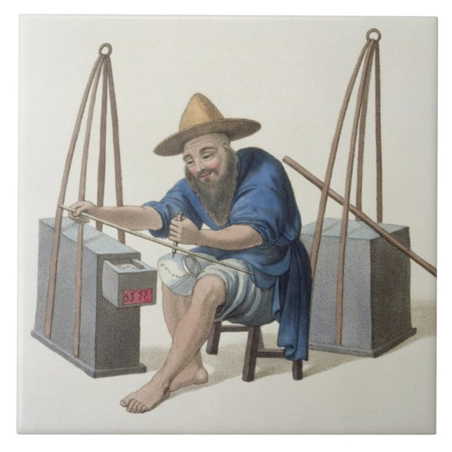 A Mender of Porcelain, plate 28 from 'The Costume Tile (Front)