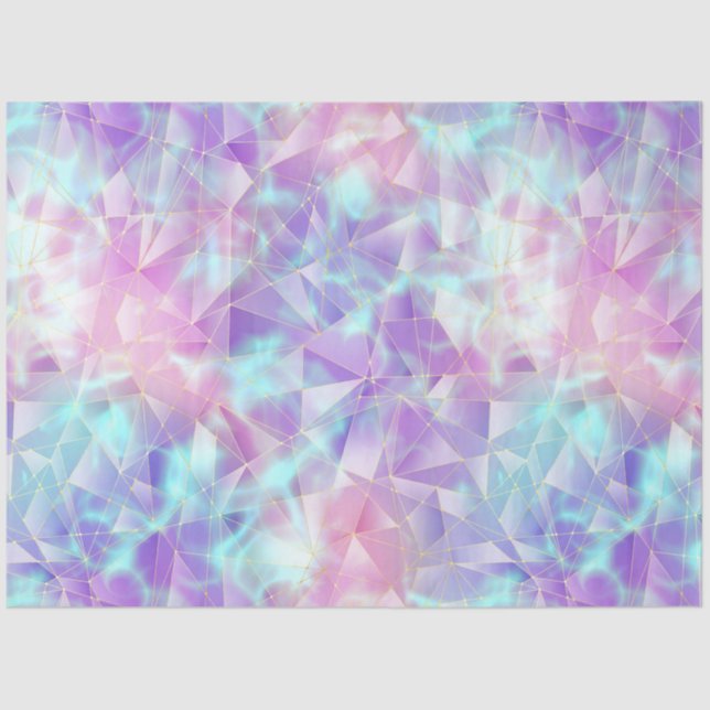 A Mermaid Crystal Series Design 9 Tissue Paper (Front)