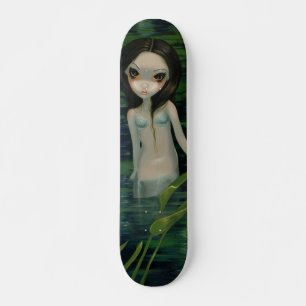 A Mermaid Emerges gothic fairy Skateboard