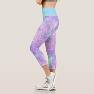 A Mermaid Galaxy Series Design 11  Capri Leggings
