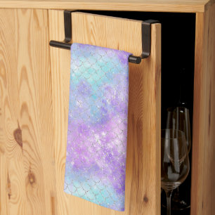 A Mermaid Galaxy Series Design 11 Kitchen Towel