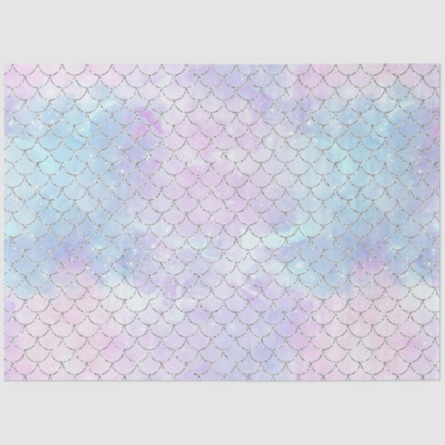 A Mermaid Galaxy Series Design 15 Tissue Paper (Front)
