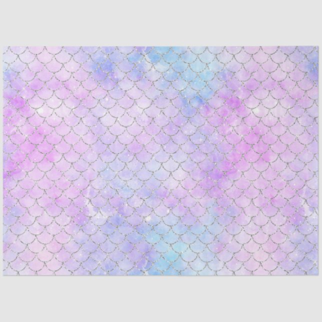 A Mermaid Galaxy Series Design 1 Tissue Paper (Front)