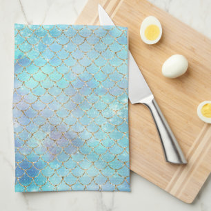 A Mermaid Galaxy Series Design 2 Kitchen Towel