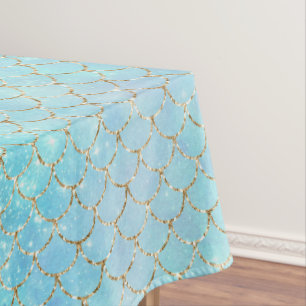 A Mermaid Galaxy Series Design 2  Tablecloth