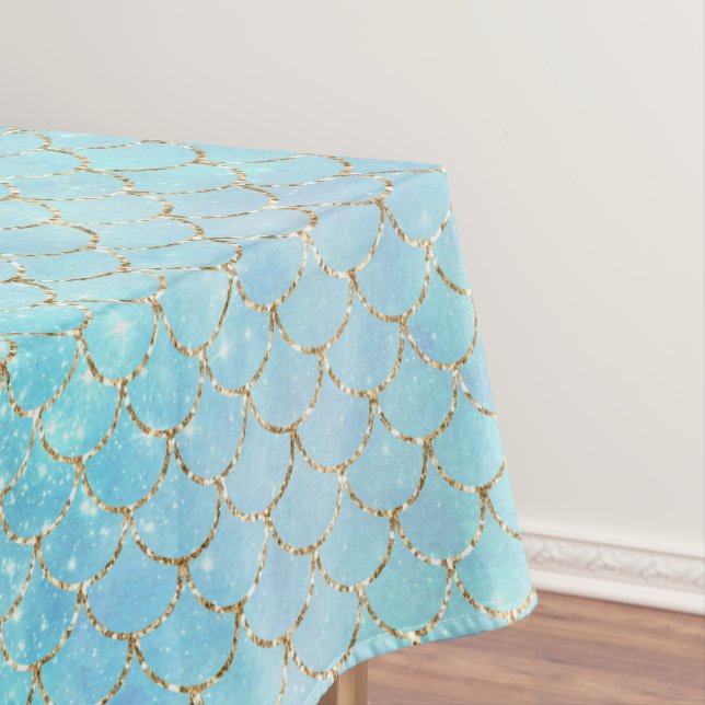 A Mermaid Galaxy Series Design 2  Tablecloth (In Situ)