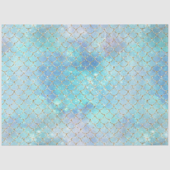 A Mermaid Galaxy Series Design 2 Tissue Paper (Front)