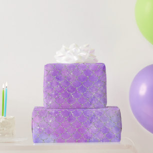 A Mermaid Galaxy Series Design 3 Wrapping Paper