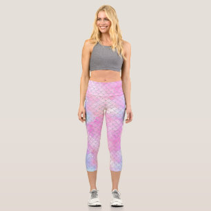 A Mermaid Galaxy Series Design 4 Capri Leggings