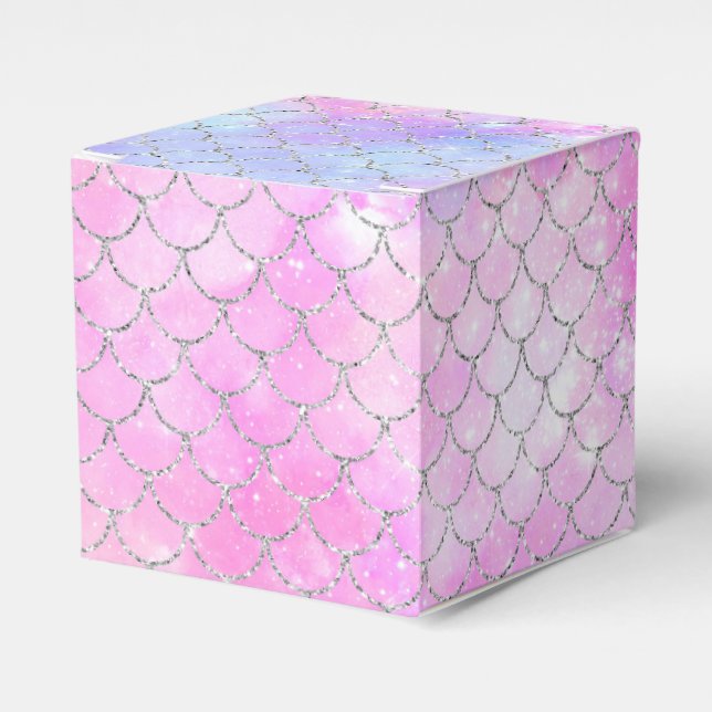 A Mermaid Galaxy Series Design 4 Favor Box (Front Side)