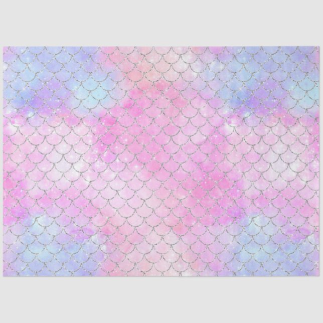 A Mermaid Galaxy Series Design 4 Tissue Paper (Front)