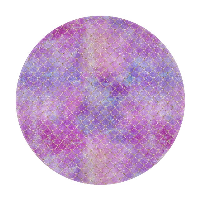 A Mermaid Galaxy Series Design 8  Cutting Board (Front)