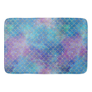 A Mermaid Galaxy Series Design 9  Bath Mat