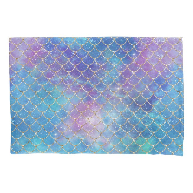A Mermaid Galaxy Series Design 9  Pillowcase (Front)
