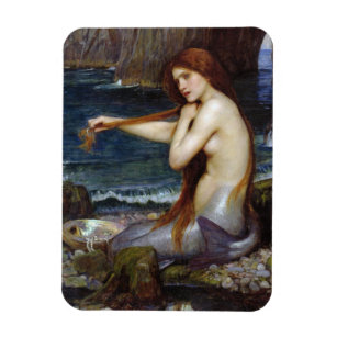 A Mermaid [John William Waterhouse] Magnet