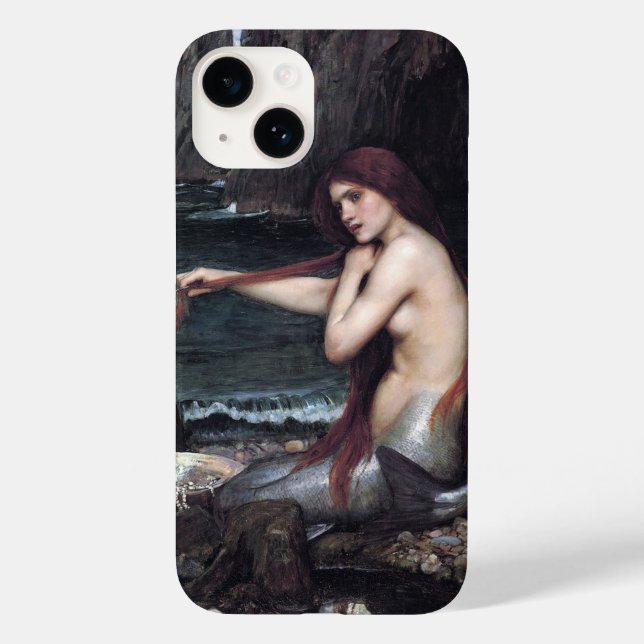 A Mermaid John William Waterhouse Mythological Case-Mate iPhone Case (Back)