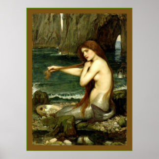 A Mermaid Poster