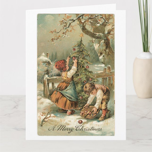 A Merry Christmas Card (Front)
