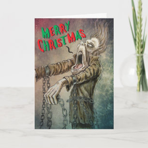 A Merry Christmas Carol from Ghost of Jacob Marley Holiday Card