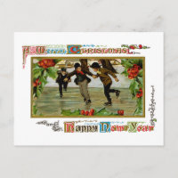 A Merry Christmas Ice Skaters