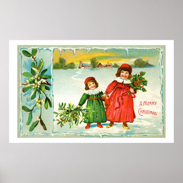 A Merry Christmas Poster (Front)