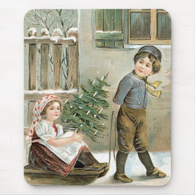 A Merry Christmas to You! Mouse Pad (Front)