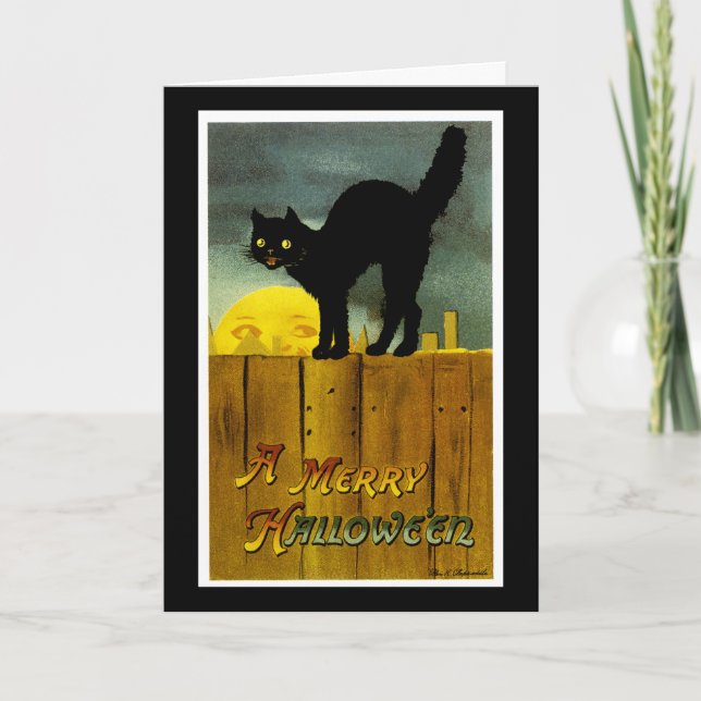 A Merry Halloween Card (Front)