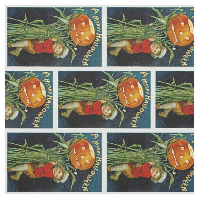 A Merry Halloween Fabric (Swatch)