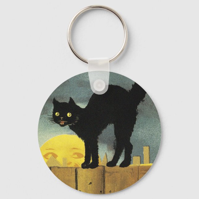 A Merry Halloween Keychain (Front)