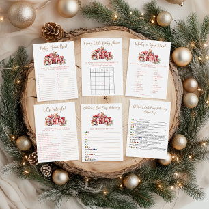 A Merry Little Baby Shower Baby Name Race Game