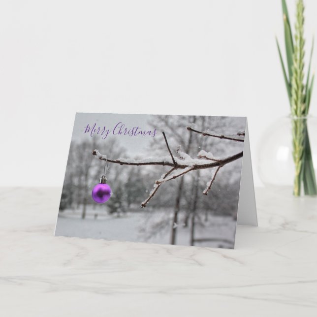 A Merry Little Christmas (Card) Holiday Card (Front)