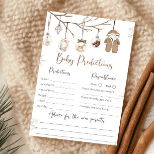 A Merry Little Winter Christmas Baby Predictions