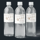 A Merry Little Winter Christmas Baby Shower Water Bottle Label<br><div class="desc">Elevate your baby shower with our charming Christmas Baby Shower Bottle Label Printable. Adorned with adorable baby motifs,  these customizable labels add a touch of whimsy to your event. Personalize to create a delightful atmosphere that makes your refreshments as adorable as they are refreshing! 

BS975</div>