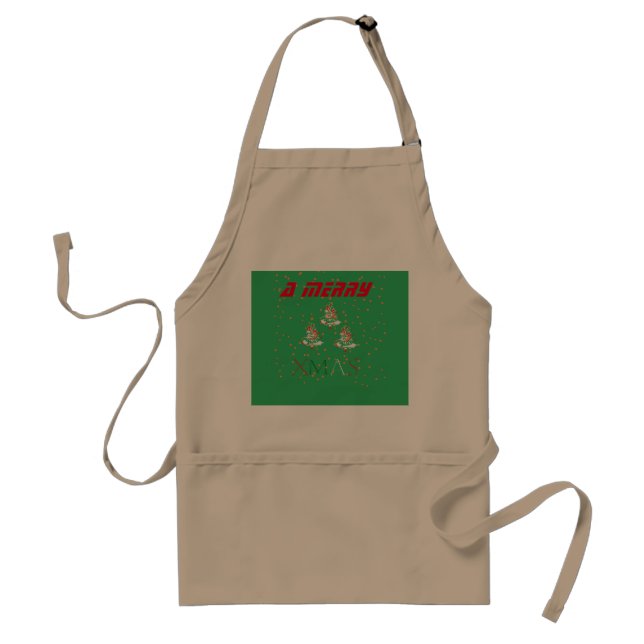 A Merry Xmas Apron (Front)