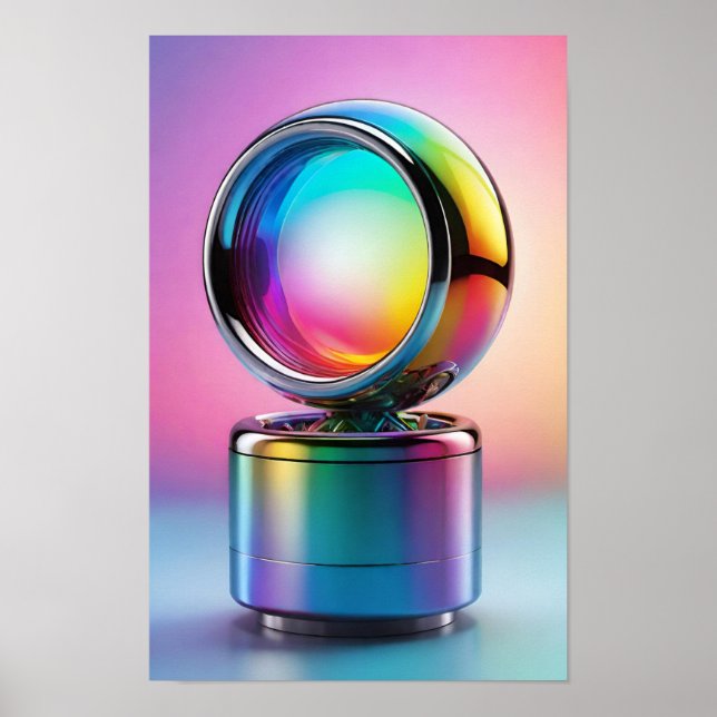 A Mesmerizing Play of Light and Colour Poster (Front)