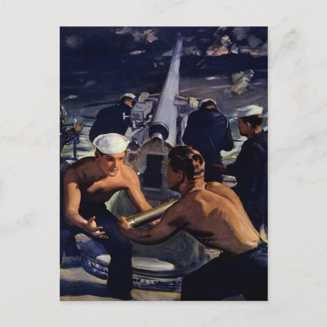 A Message from America Postcard (Front)