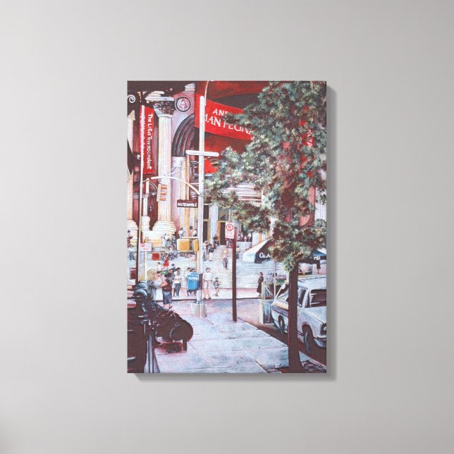 A Met Moment Canvas Print (Front)