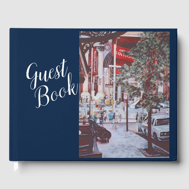 A Met Moment Guest Book (Front)