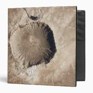 A meteorite impact crater binder