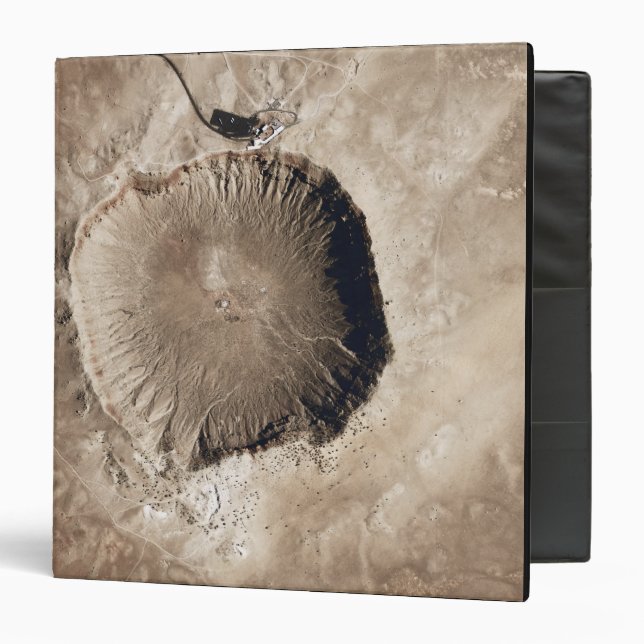 A meteorite impact crater binder (Front/Inside)