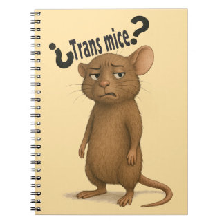 A mice confused by dumb statement notebook