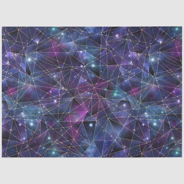 A Midnight Crystal Series Design 14 Tissue Paper (Front)