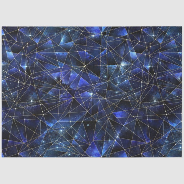 A Midnight Crystal Series Design 4 Tissue Paper (Front)