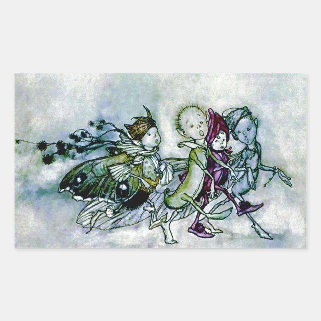 A Midsummer Night's Dream Fairies Sticker (Front)