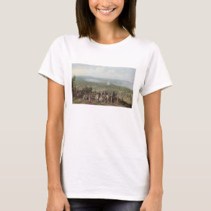 A Military Encampment with Militia on Horses, Troo T-Shirt