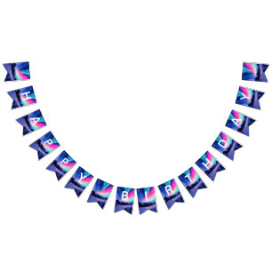 A Million Aurora Dreams Bunting Flags