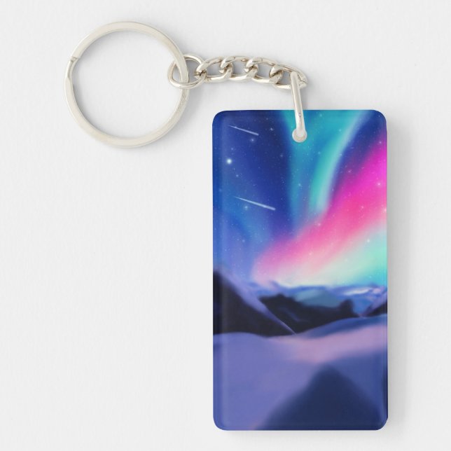 A Million Aurora Dreams Keychain (Front)
