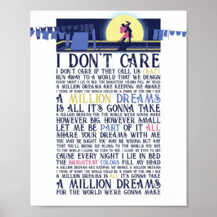 A Million Dreams  Poster